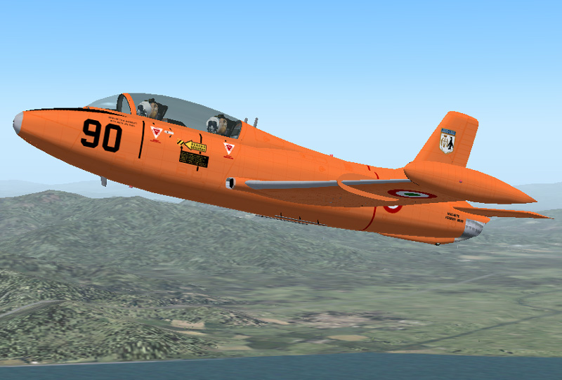 Fs2004 Aermacchi Mb-326 Italian Air Force , S.v.b.i — 1