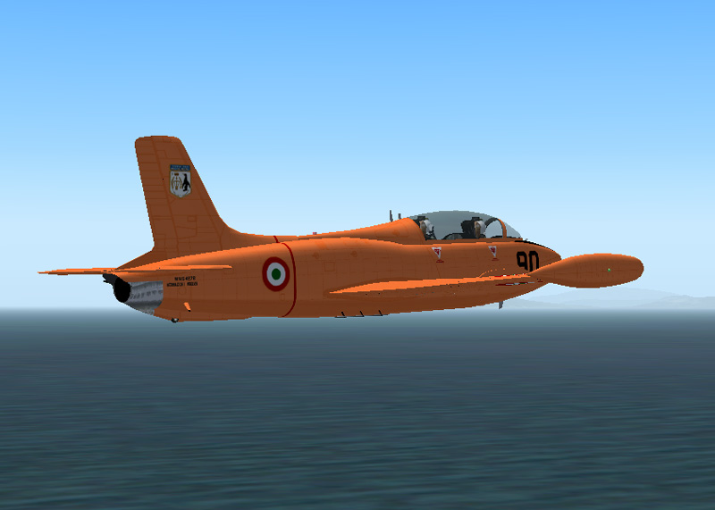 Fs2004 Aermacchi Mb-326 Italian Air Force , S.v.b.i