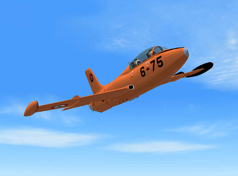 Fs2004 Aermacchi Mb-326 Italian Air Force , 6Th Stormo Diavoli Rossi Fs2004 Aermacchi Mb-3