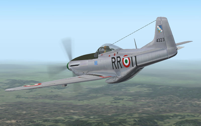 Italian Air Force, North American P-51D Mustang, Rep.volo 2A R.a