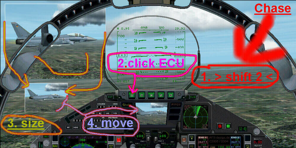 Eurofighter: Germany Bundeswehr 30+68, Station In Lechfeld, Tornado Look, For Fs2004: Trai