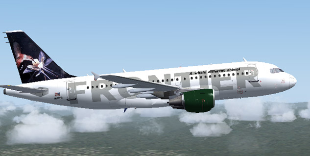 Fs2004 Frontier A319-111 Ifdg