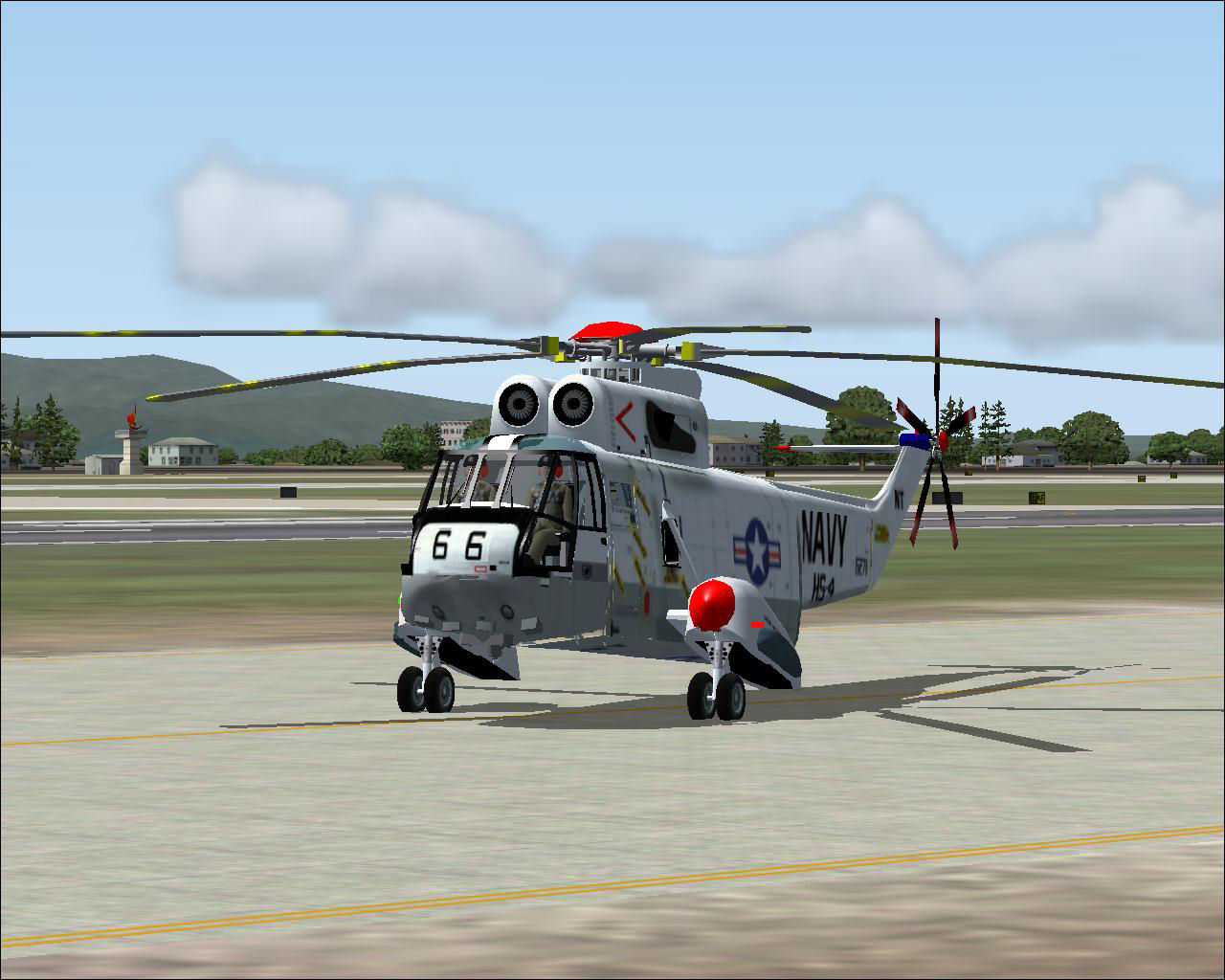 Fs2004 Sikorsky Sh3 A-D66 Upgrade Helicopter 66,Is Easily One Of The Most Well Known Helic
