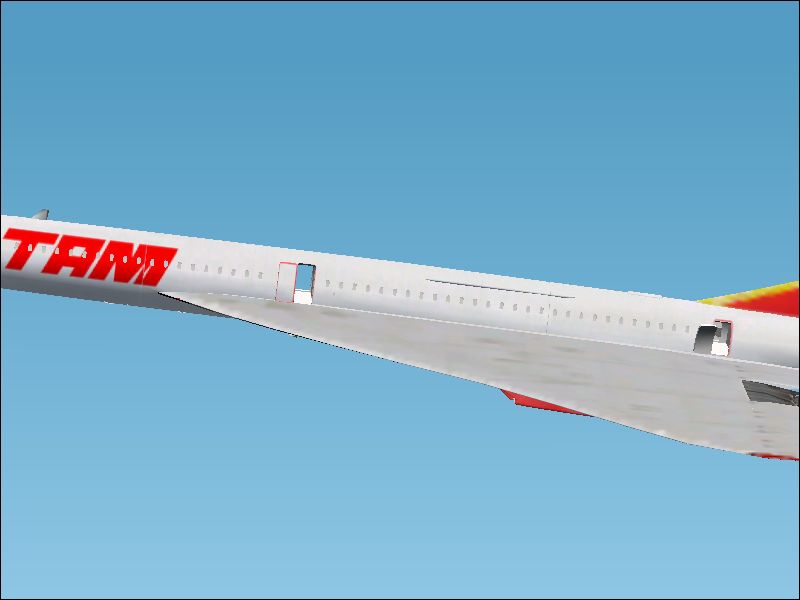 Varig Livery For Project Mach2 Concorde Livery Made By Gustavo M