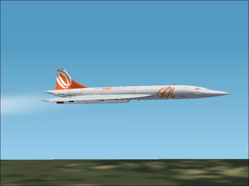 Varig Livery For Project Mach2 Concorde Livery Made By Gustavo M