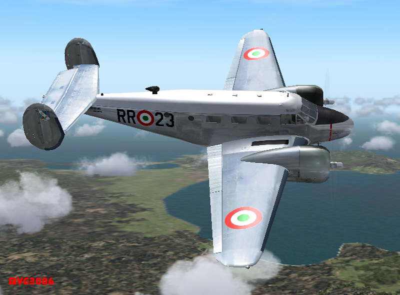 Italian Air Force, Beechcraft C-45, Rep.volo 2A R.a — 1