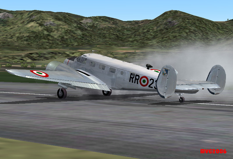 Italian Air Force, Beechcraft C-45, Rep.volo 2A R.a