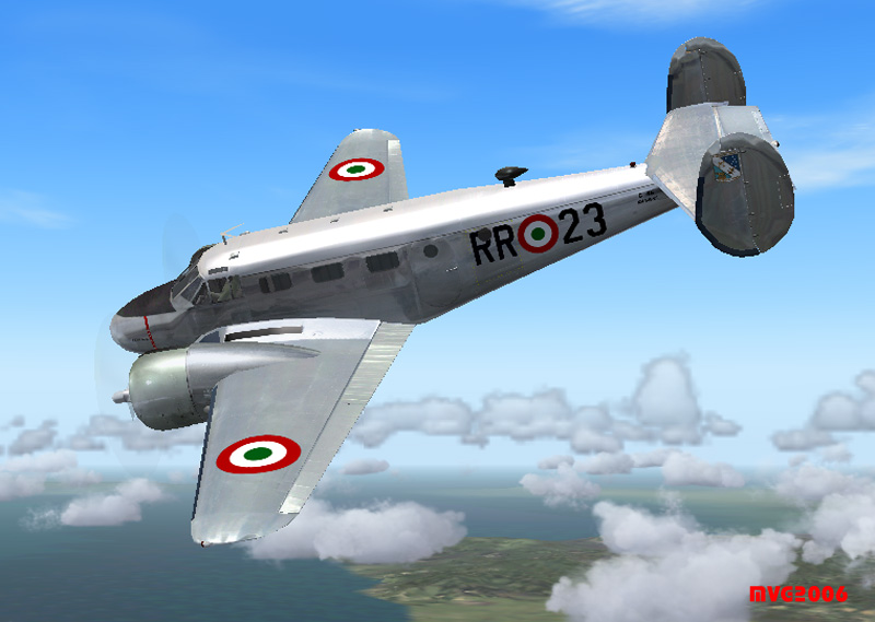 Italian Air Force, Beechcraft C-45, Rep.volo 2A R.a