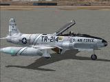 Fs2004 Lockheed T-33A T-Bird Jet Training Aircraft