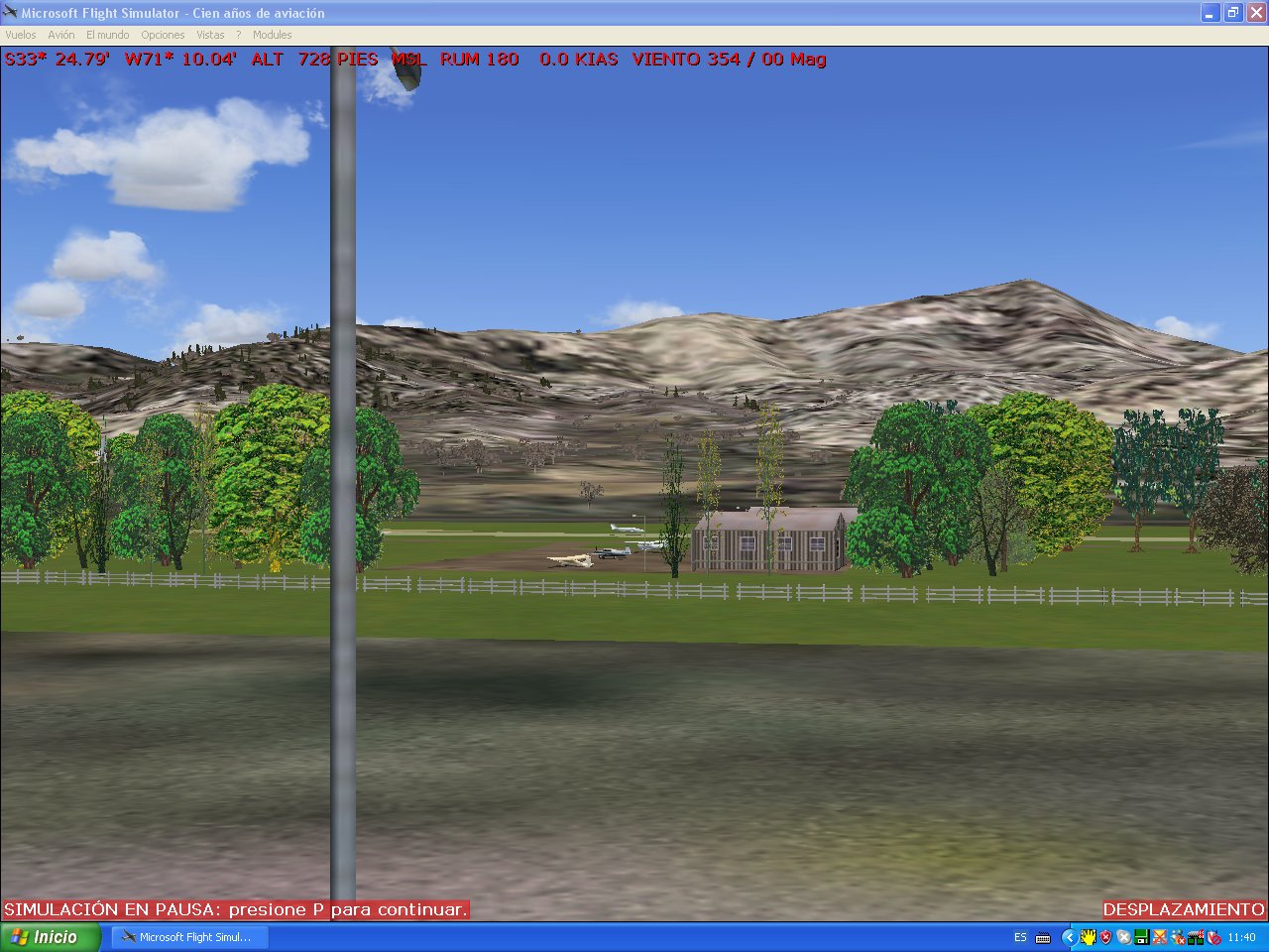 Fs2004 Scenery Curacavi Aerodrome.(Sccv) This Belongs To The Curacavi Air Club, Place Tha