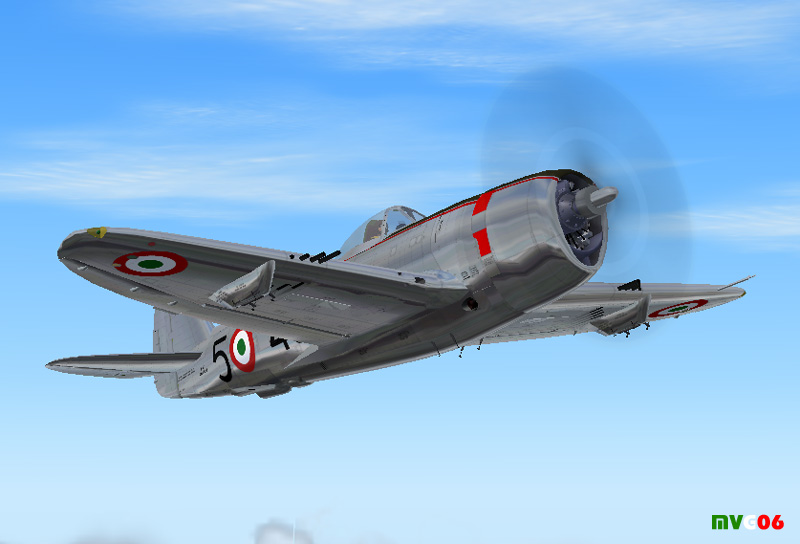 Italian Air Force, Wop-Republic P-47D-30 Thunderbolt, 5Th Stormo A Thunderbolt Of The 5Th