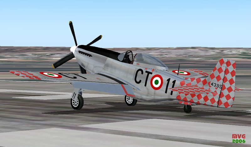 Italian Air Force, Wop-North American P-51D Mustang, Centro S.t