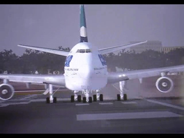 Thank You For Downloading My First Movie, With A Boeing 747-300 From Corsair