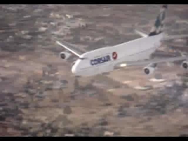 Thank You For Downloading My First Movie, With A Boeing 747-300 From Corsair