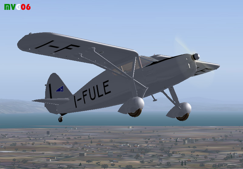 Meteor, Fairchild Uc-61 Forwarder (24R) , I-Fule - The Uc-61 Was The Military Edition Of F