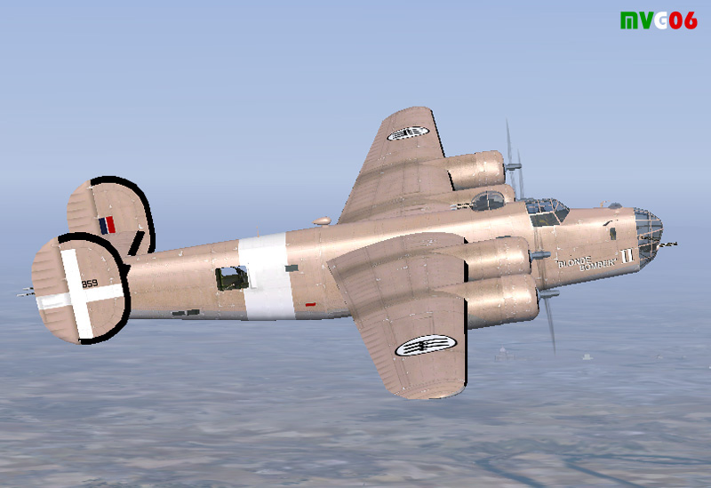 Italian Air Force, Consolitated B-24D Liberator, Blonde Bomber Ii A Captured B-24D, The Bl