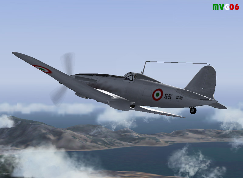 Italian Air Force Fiat G-55A Centauro