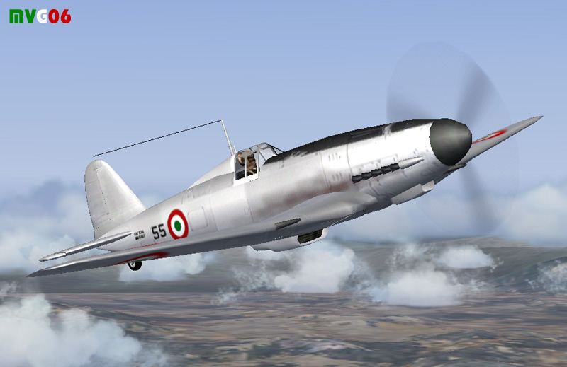 Italian Air Force Fiat G-55A Centauro