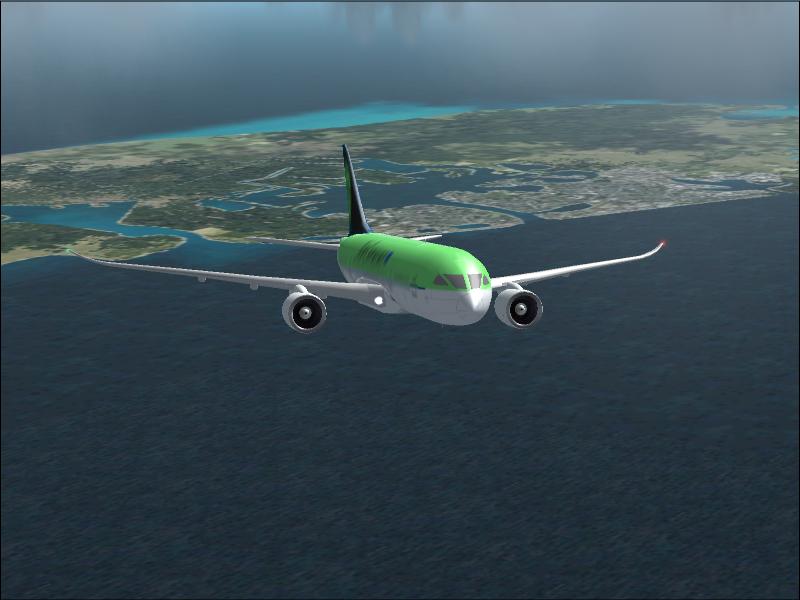 Aircuracao Boeing 7E7-800 For Fs2002/Fs2004 Model By: Robert Versluys Textures Repaint By:
