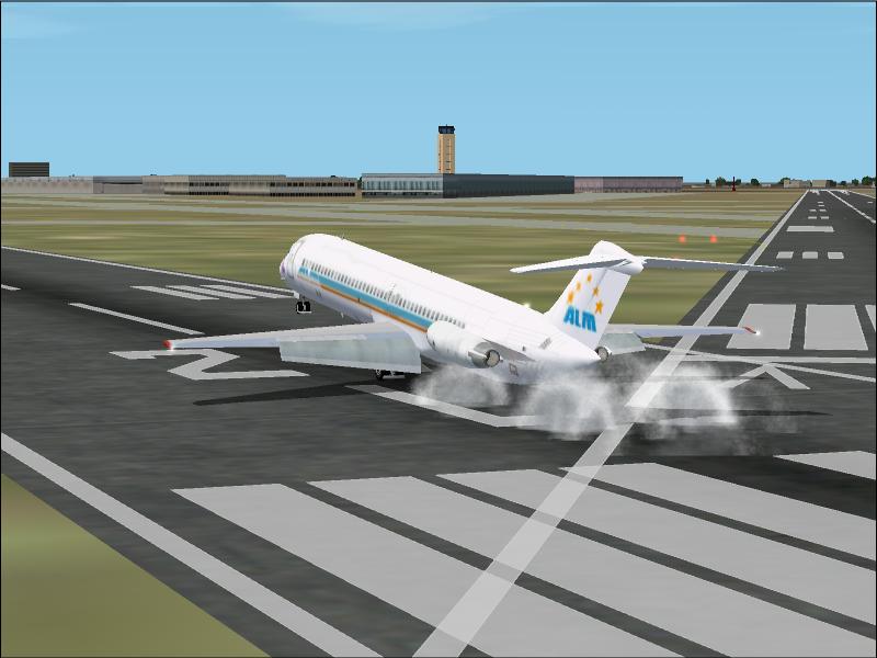 Alm Virtual Airlines Dc-9-51 For Fs2002 Dc-9-51 Model By Erick Cantu, Textures Repaint By — 1