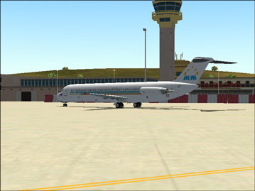 Alm Virtual Airlines Dc-9-51 For Fs2002 Dc-9-51 Model By Erick Cantu, Textures Repaint By