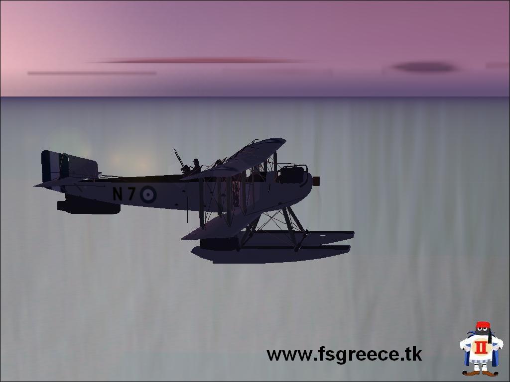 Fs2004 - Fairey Iiid Royal Hellenic Air Force, 1940 Model: Ted Cook Repaint: Matteo Arrott