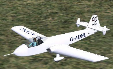 Fs2004 - Miles M77 Sparrowjet