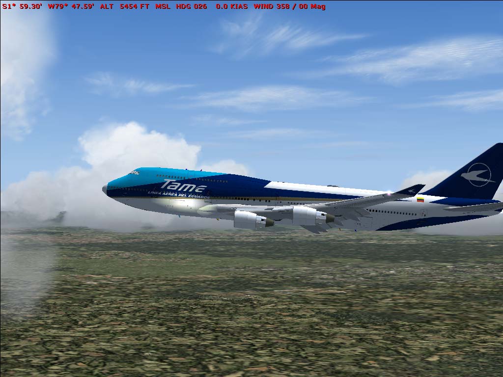 Fs2004 Boeing 747-400 Model By Project Opensky Textures: Jimmy Gardeazabal T