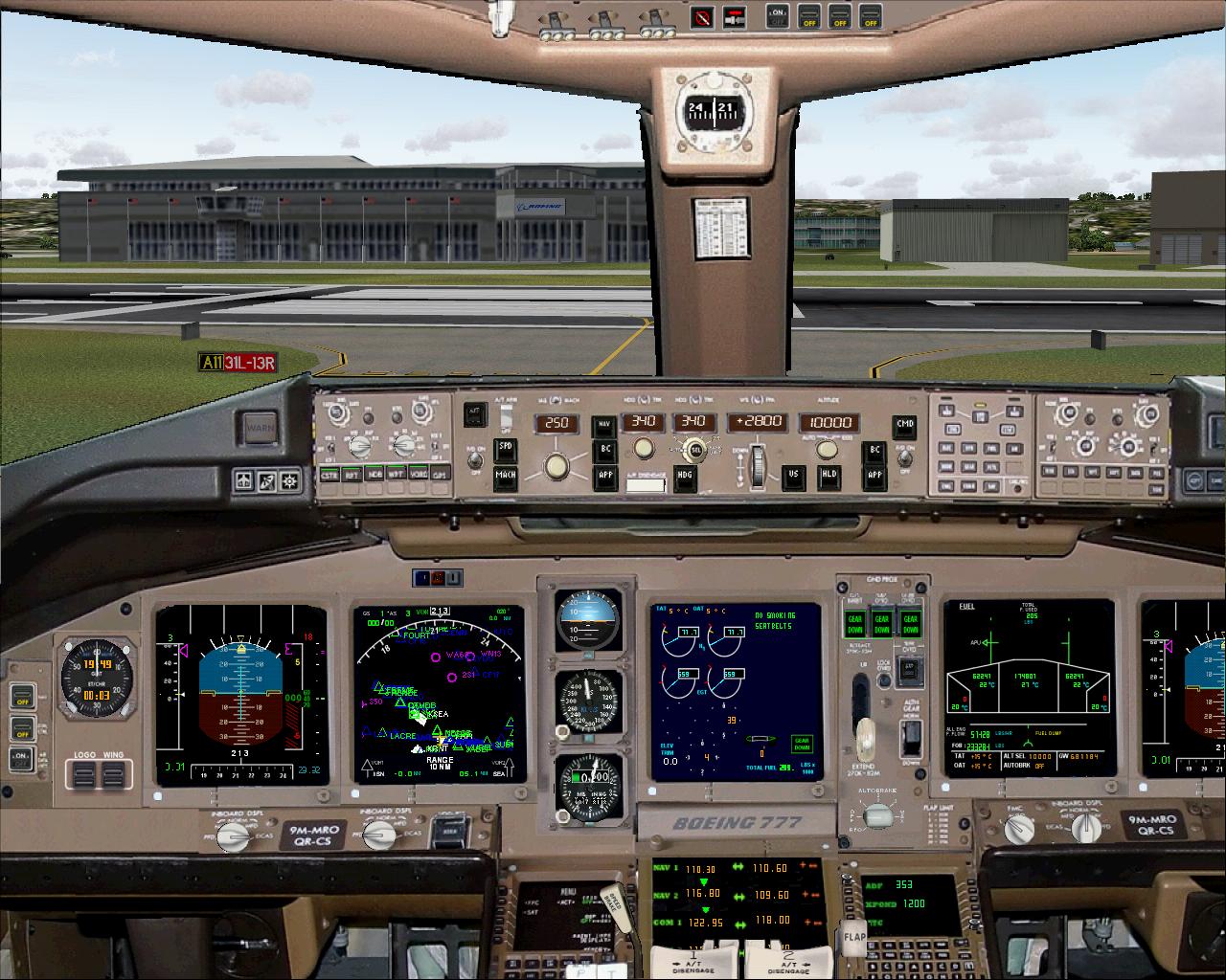 Dear Fellow Simmers: This Is A Picturereal And Very Realistic 777 Panel