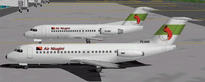 Flightsim Fs2004/Fs98 Air Niugini Fokker F28-4000 Flightsim Fs2004/Fs98 Air Niugini Fokker