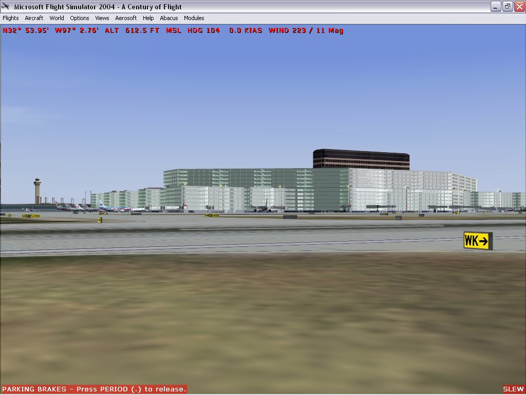 Terminal D Kdfw For Flight Simulator 2004 By Frame-Rate-Friendly Studio/William Morgan