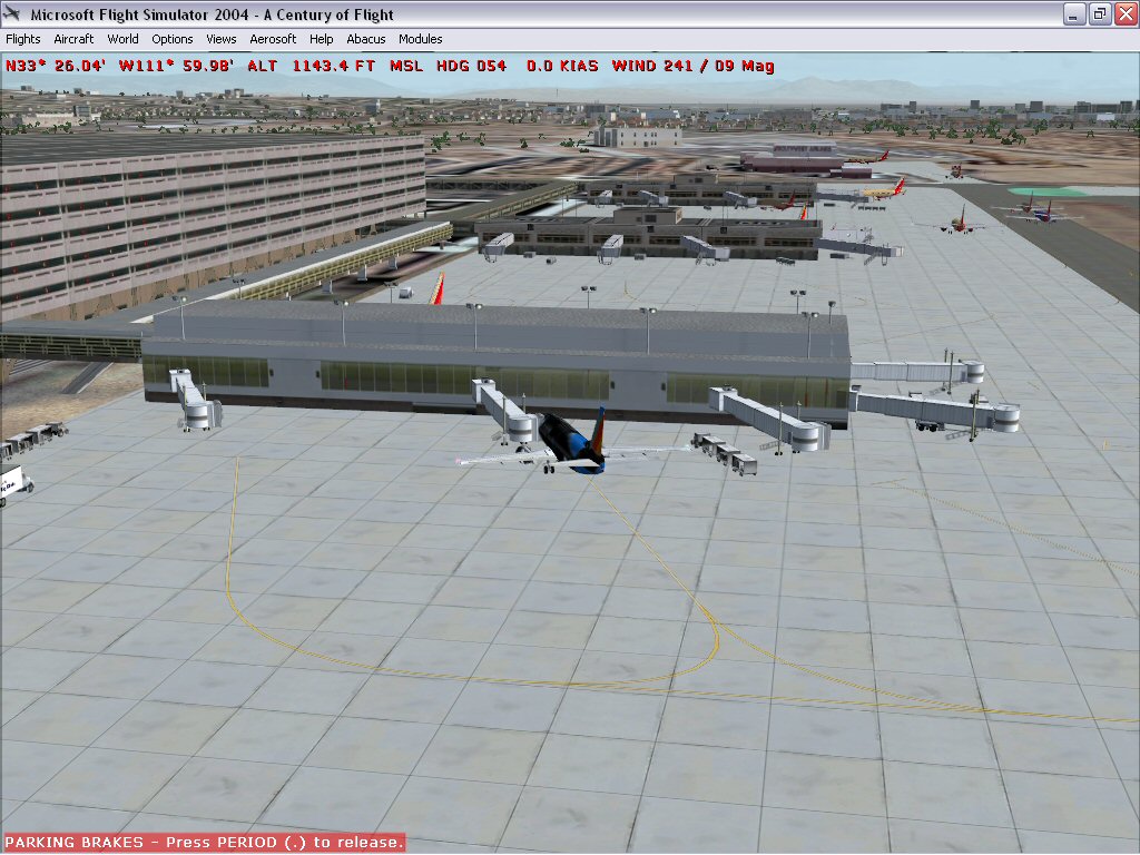Terminal D Kphx For Flight Simulator 2004 By Frame-Rate-Friendly Studio/William Morgan The