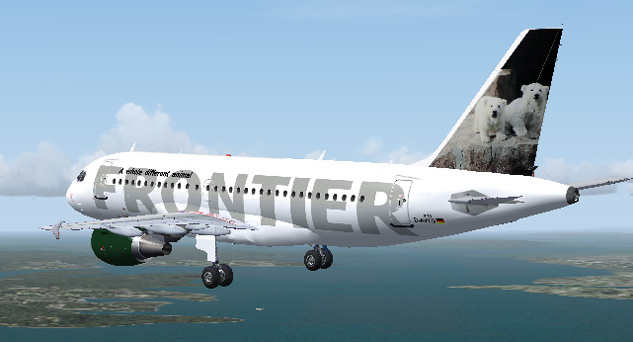 Fs2004 Frontier A319-111 Ifdg — 1
