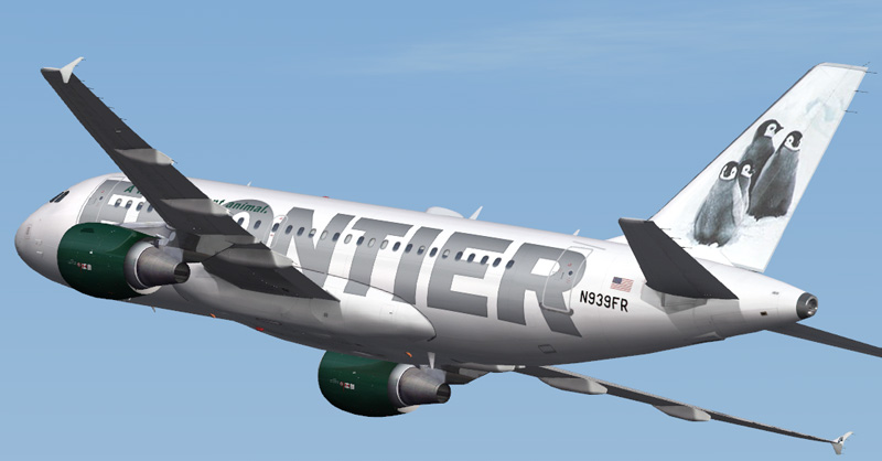 Fs2004 Ifdg Airbus A319 Frontier Airlines Two Frontier Repaints For The Ifdg Airbus A319-1 — 1