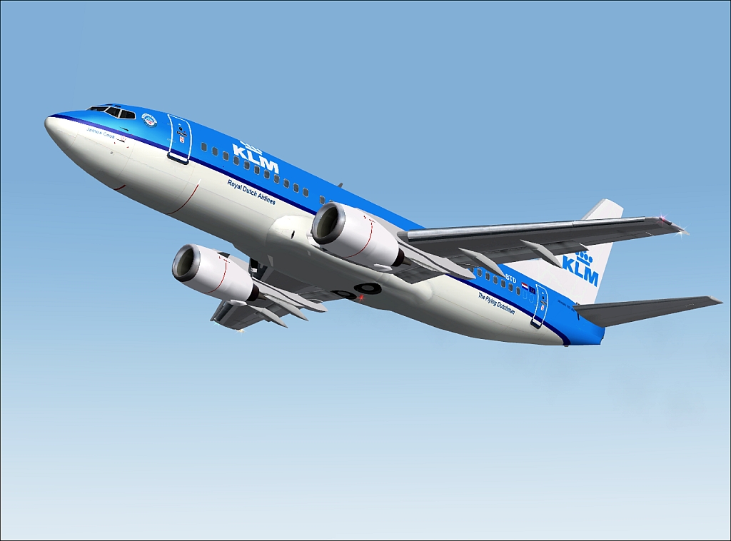 Klm Royal Dutch Airlines (Kl / Klm) Ffx/Sga Boeing 737-300 Registration: Ph-Btd - Introduc