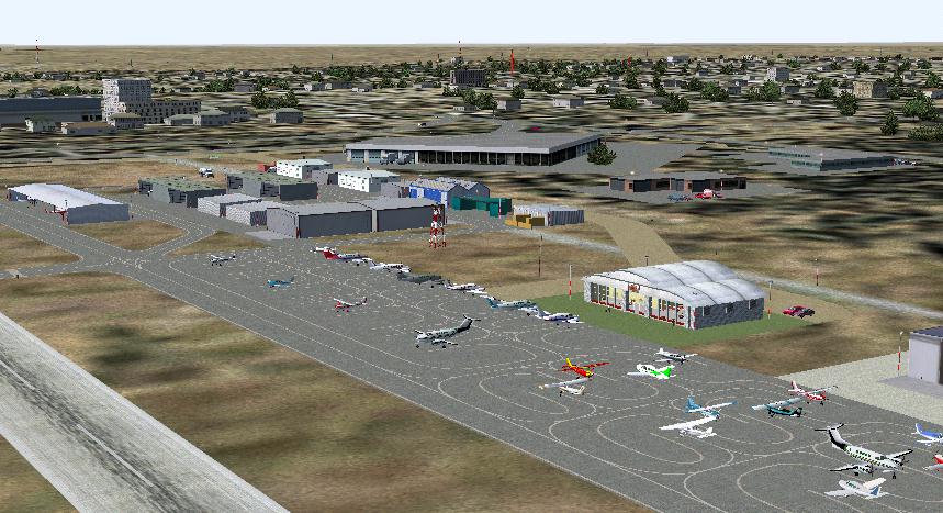 Fs2004 Scenery-Elk City Municipal Airport,Ok (Kelk) Serves Elk City And Beckham County And — 1