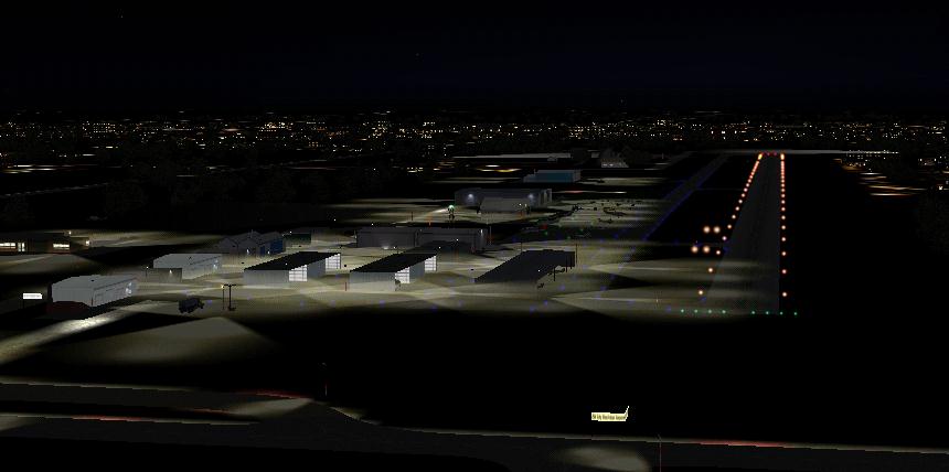 Fs2004 Scenery-Elk City Municipal Airport,Ok (Kelk) Serves Elk City And Beckham County And