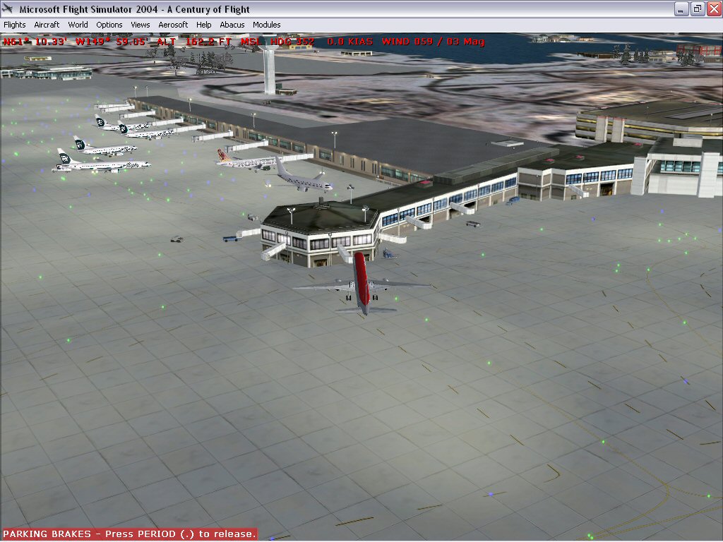 Anchorage Ted Stevens Panc For Flight Simulator 2004 By Frame-Rate-Friendly Studio/William — 1