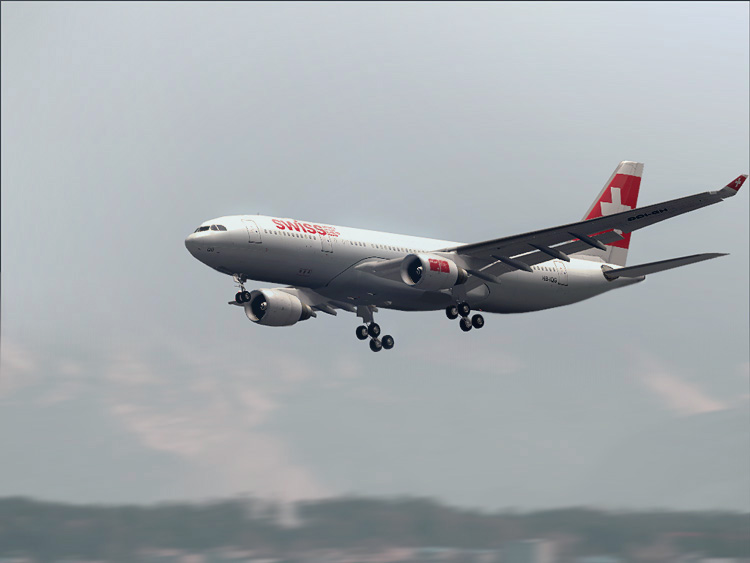 Swiss International Air Lines Airbus A330-223 (Hb-Iqg) This Is Repainted Textures Of The P