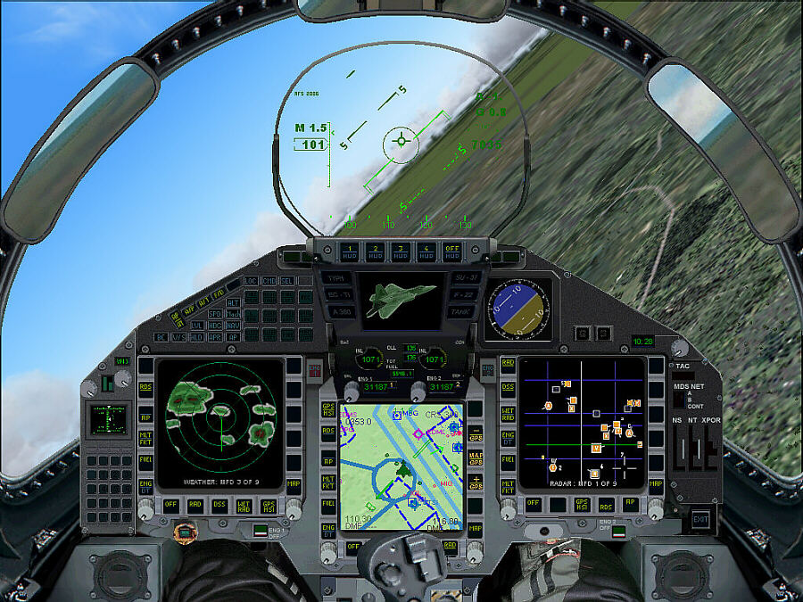 New Eurofighter Panel, Www.afs-Design.de, For Fs2004 — 1