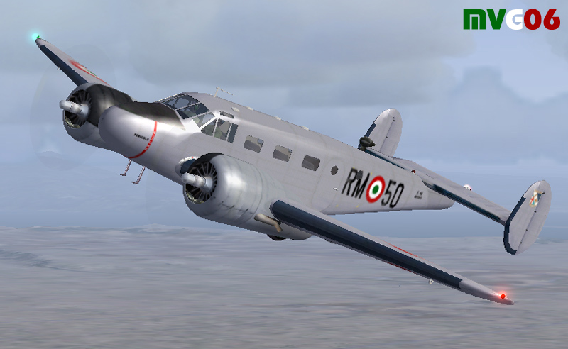 Italian Air Force, Beechcraft C-45, Rep.volo 1A R.a