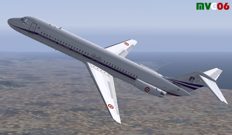 Italian Air Force, Douglas Dc-9/30 , 31St Stormo (Late) (Fix) - Fix For The Payware Iron K