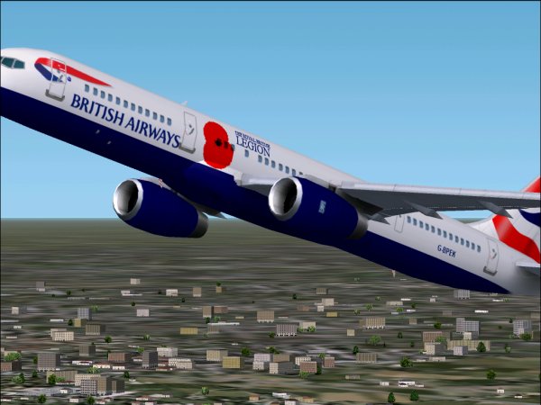 British Airways Pause To Remember 2002 Boeing 757-200 Boeing 757 Model By Ai Aardvark This