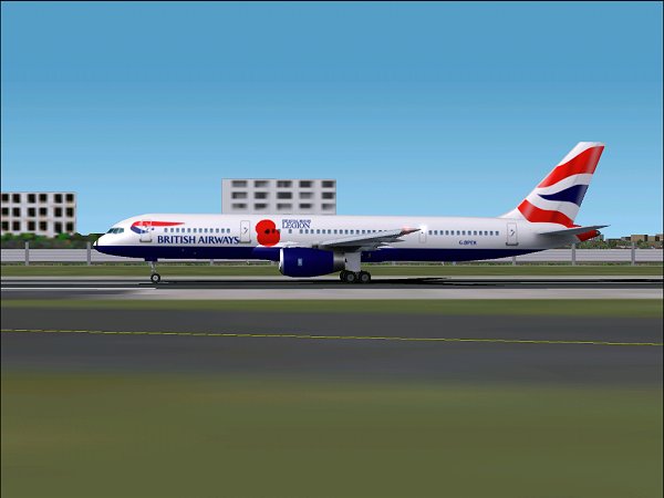 British Airways Pause To Remember 2002 Boeing 757-200 Boeing 757 Model By Ai Aardvark This