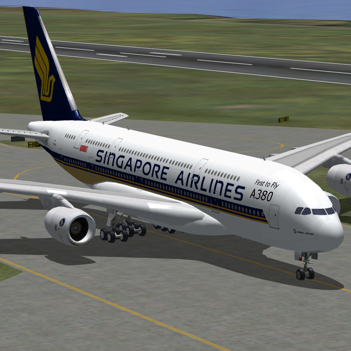 Airbus A380-800 Singapore Airlines Repainted By Clement Chua Extract Airbus A380-800 Singa