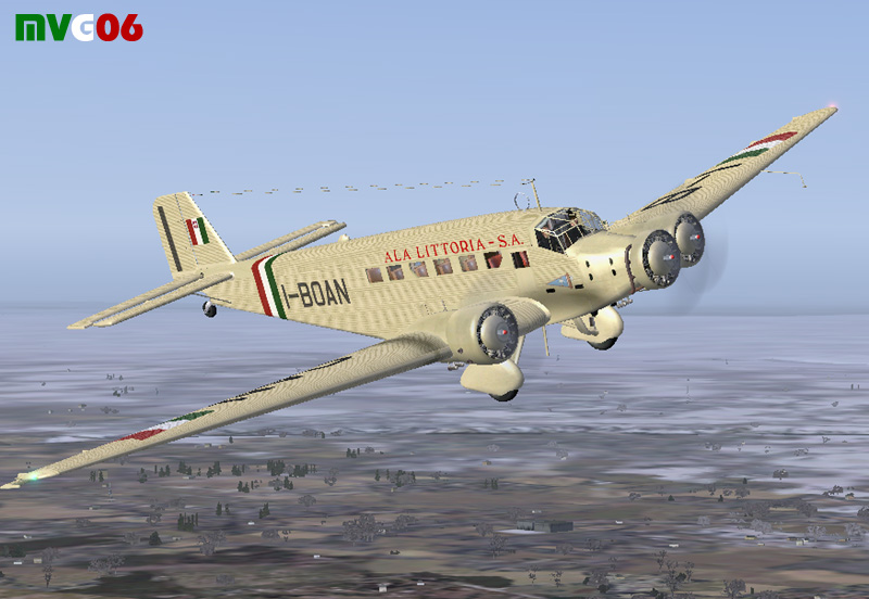 Ala Littoria, Junkers Ju-52, V.02 I-Bali & I-Boan - Italian Ala Littoria Used Ju-52S On Ve