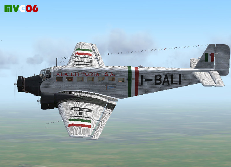 Ala Littoria, Junkers Ju-52, V.02 I-Bali & I-Boan - Italian Ala Littoria Used Ju-52S On Ve