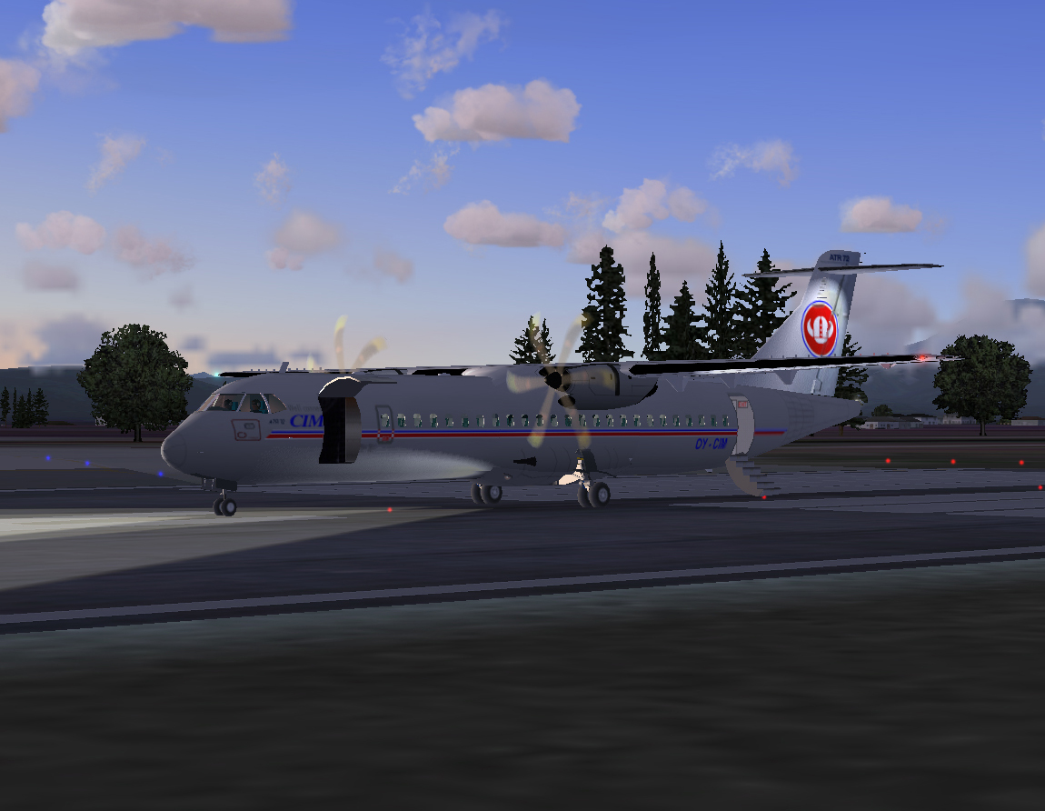 Atr72-500 Cimber Air Oy-Cim - Textures Exclusively This Bundle Contains Textures Exclusive — 1