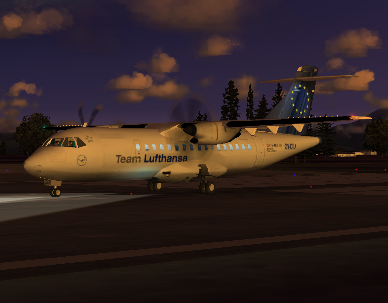Atr 42-500 For Fs2004, By Francisco Sánchez-Castañer