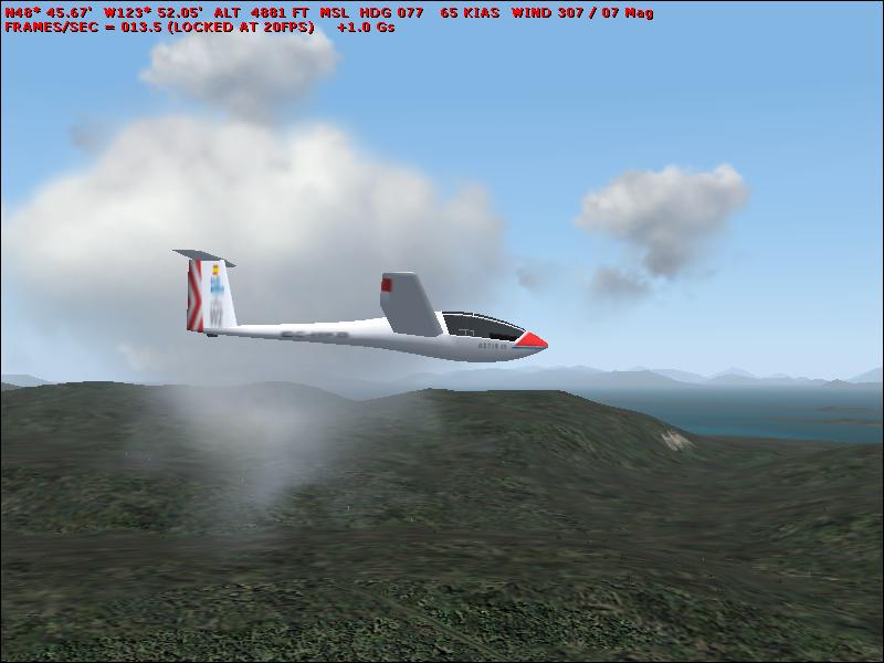Fs2002/2004 Whole Washington State,Usa,Soaring Scenery This File Adds Thermals Lifts To Fl